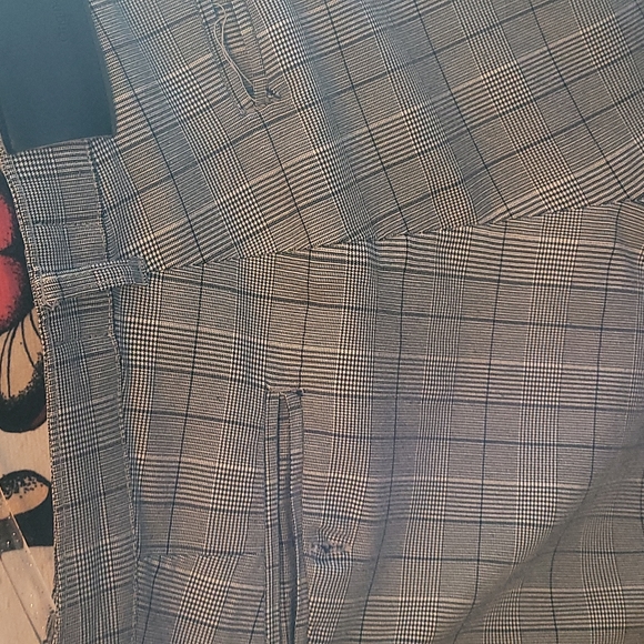 ZARA cropped plaid mens pant size 32 lightweight slightly worn - Picture 3 of 4